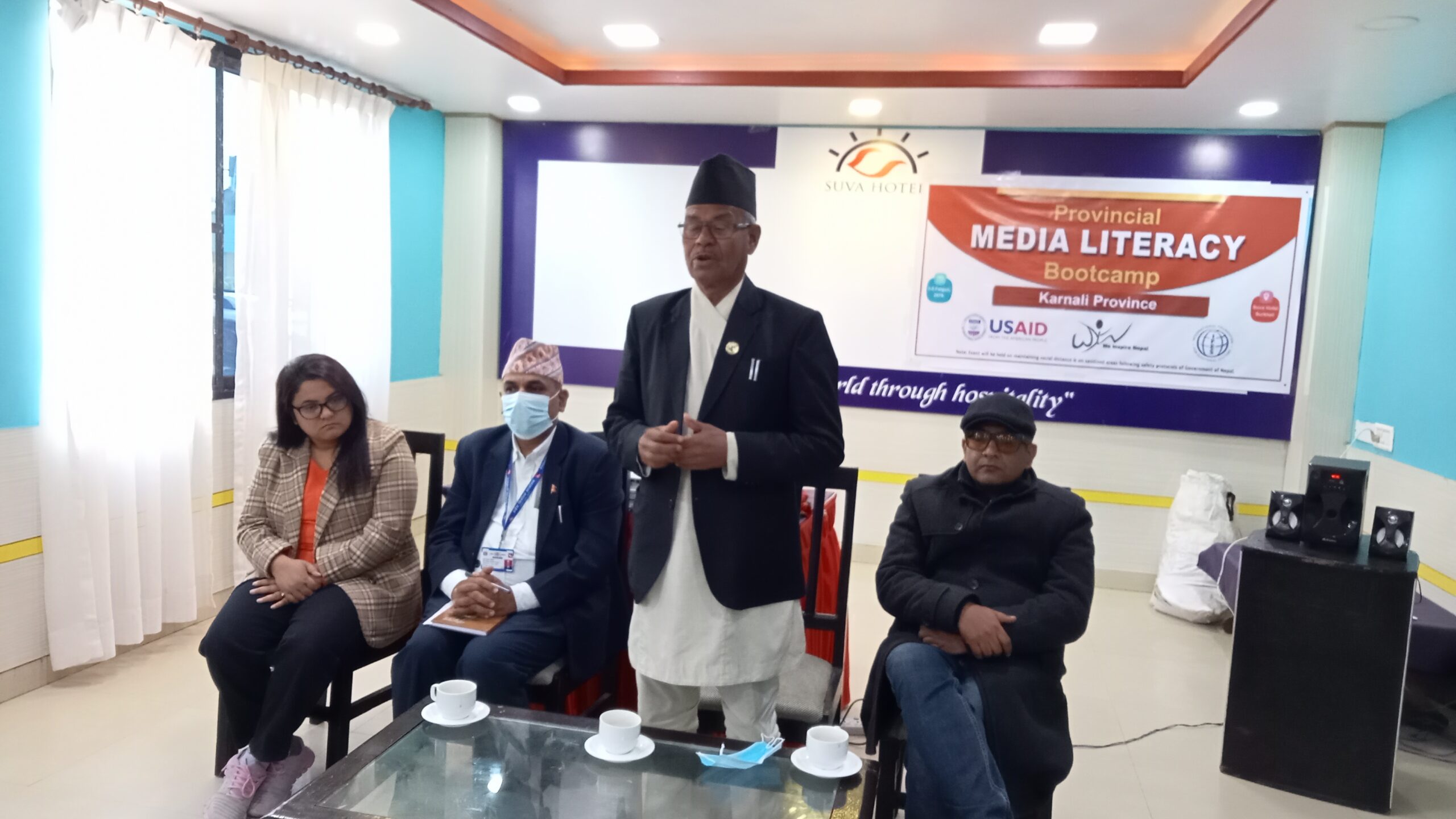 पत्रकारहरु सेवामुखि हुन कानुन मन्त्रि शाहिकाे आग्रह