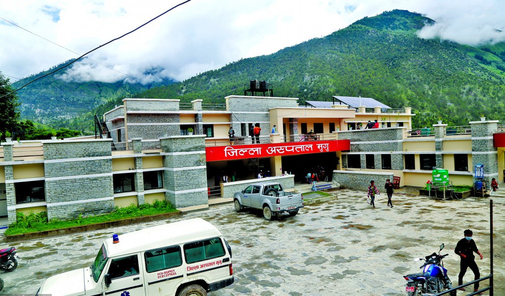 मुगु ; विशेषज्ञविहीन जिल्ला अस्पताल