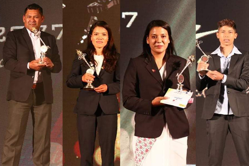 पल्सर स्पोर्टस् अवार्ड : पारसलाई दशकका उत्कृष्ट खेलाडी अवार्ड