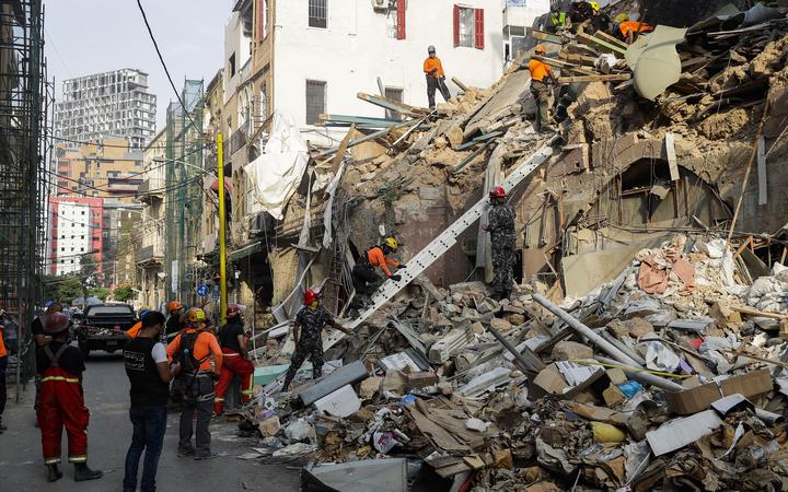 बेरुत विस्फोटको ३० दिनपछि जीवीत मानिस भेटिनसक्ने भन्दै खोजी कार्य सुरु