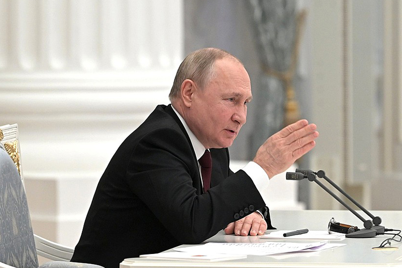 युक्रेनमा रुसी सेना पठाउन राष्ट्रपति पुटिनको आदेश