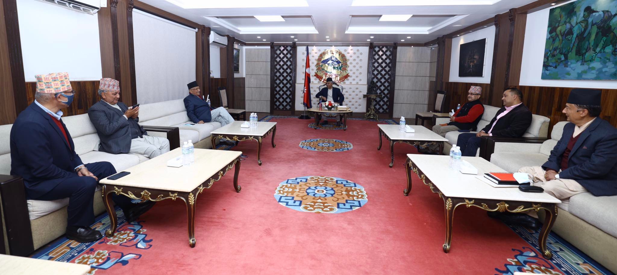 कांग्रेस-एमाले दोस्रो चरणको छलफल जारी