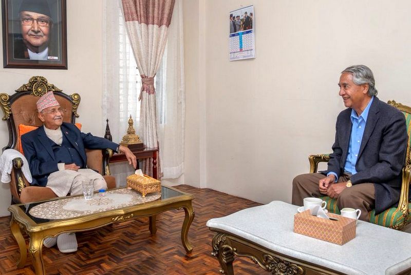 अमेरिकी राजदूतसँग भेटेपछि प्रधानमन्त्री भेट्न बालुवाटार लागे ओली