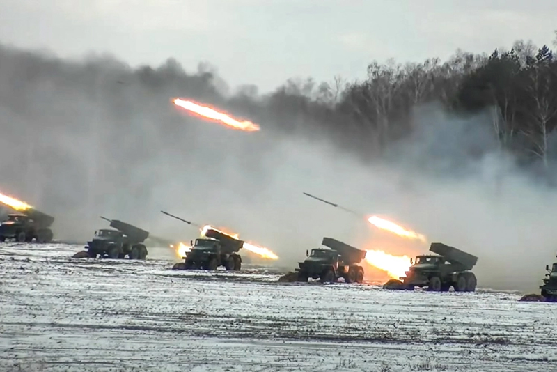 युक्रेनमा रूसी आक्रमण : ५० को मृत्यु