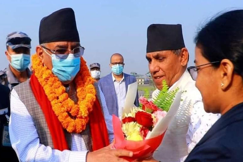 केन्द्रबाटै गठबन्धन हुन्छ, चितवन कांग्रेसले भनेर केही हुँदैन : प्रचण्ड