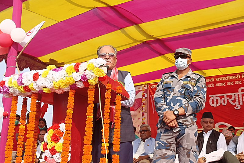 माओवादीले हारे संघीय लोकतान्त्रिक गणतन्त्र सकिन्छ : प्रचण्ड