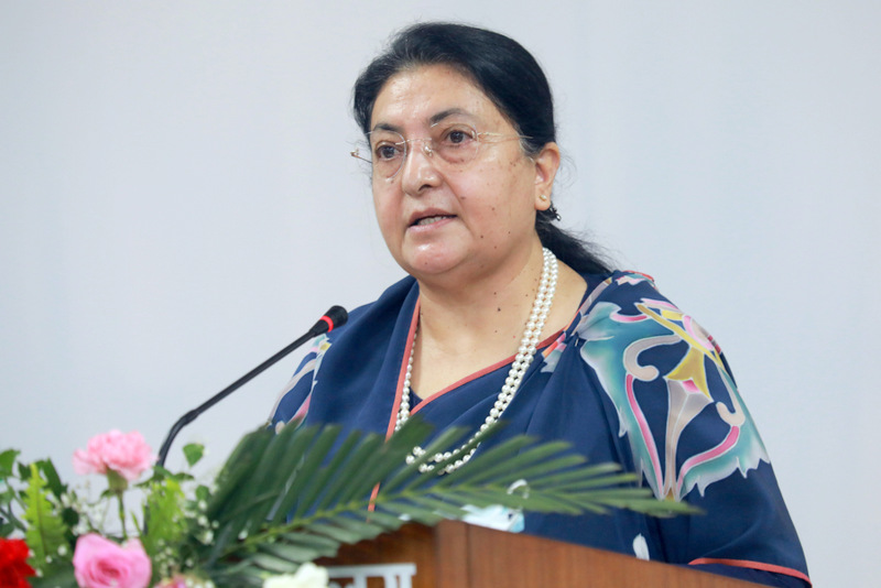 स्थानीय तहमा थेगिनसक्नु अनियमितता बढ्यो : राष्ट्रपति